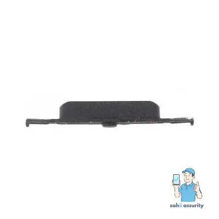 Power Button Outer for Motorola Moto G72 Black thumbnail